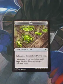 Full Set of 5 Clue Tokens - All Arts | 7% Off 2+ | Karlov Manor | NM | MTG - Image 2