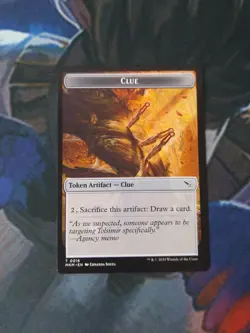 Full Set of 5 Clue Tokens - All Arts | 7% Off 2+ | Karlov Manor | NM | MTG - Image 4