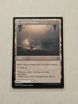 Sejiri Shelter / Sejiri Glacier - Zendikar Rising - LP - Uncommon - Instant/Land - Image 2
