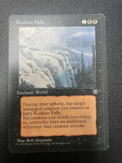 Koskun Falls Reserved List Very Light Play Free Shipping - Image 1