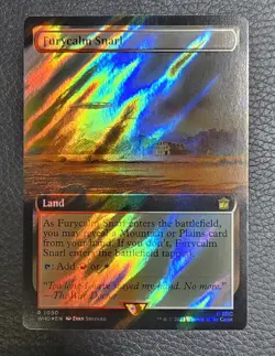 Furycalm Snarl (Extended Art) (Surge Foil) Universes Beyond: Doctor Who MTG NM - Image 1