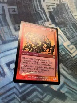 MTG Foil Siege-Gang Commander NM-/EX+ Scourge - Image 5