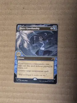 MTG Fierce Guardianship Full Art Avatar: The Last Airbender 0307 - Ready To Ship - Image 1