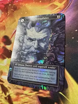 Sorcery Contested Realm GOTHIC UNIQUE FOIL Mephistopheles - Image 2