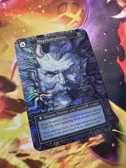 Sorcery Contested Realm GOTHIC UNIQUE FOIL Mephistopheles - Image 3