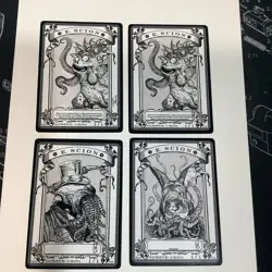 Autographed Signed, RK Post token, Magic, the gathering MTG elemental scion 1/1 - Image 1