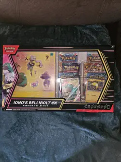 Pokemon TCG Ionos Bellibolt Ex Premium Collection Box - Journey Together - Image 1