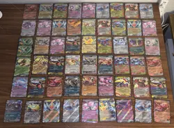 POKEMON TCG Lot Of 55 Scarlet & Violet/ Mega Era EX Rare Cards - Image 1