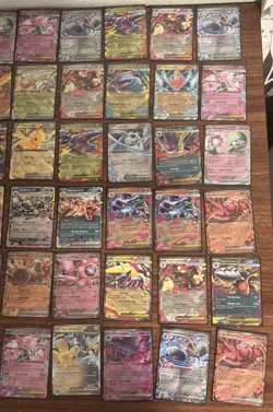 POKEMON TCG Lot Of 55 Scarlet & Violet/ Mega Era EX Rare Cards - Image 4