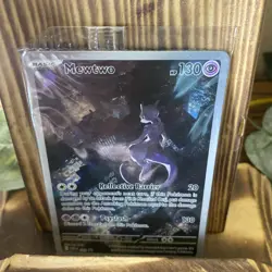 Pokemon 151 Mewtwo Scarlet & Violet UPC Black Star Promo 052 Card Holo Sealed - Image 2