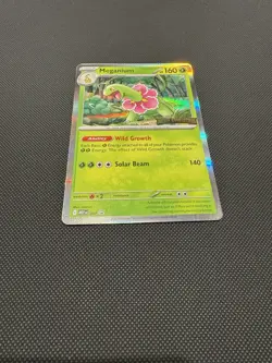 Pokemon TCG (prerelease) Meganium MEP 001 Promo ME01: Mega Evolution Promo NM - Image 2