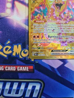 Pokemon TCG Charizard EX Obsidian Flames Holo Hyper Rare Card 228/197 NM - Image 2
