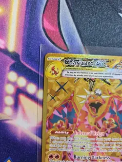Pokemon TCG Charizard EX Obsidian Flames Holo Hyper Rare Card 228/197 NM - Image 5