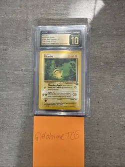 Pokemon Pikachu Black Star Promo #27 The Power of One CGC 10 Pristine Gem Mint - Image 1