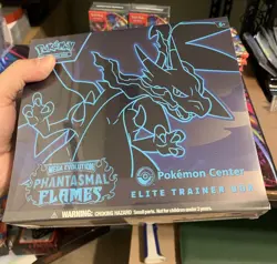Phantasmal Flames Pokemon Center Exclusive ETB - New/Sealed LOOK - Image 1