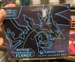 Phantasmal Flames Pokemon Center Exclusive ETB - New/Sealed LOOK - Image 2