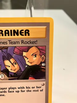 Vintage 1st Edition Black Star Rare Team Rocket Pokemon Card - Image 4