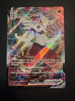 Cinderace Vmax 019/072 Shining Fates - NM Ultra Rare Full Art Pokemon Card - Image 1