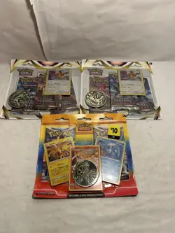 Pokemon Blister Bundle Astral Radiance Blisters and 3 Bird Blister (8 Packs) - Image 1
