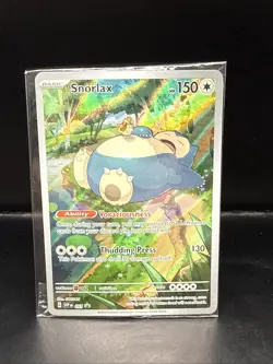 Pokemon Snorlax 051 Sv: Scarlet & Violet Promo Cards Holo 151 (Sealed) - Image 2
