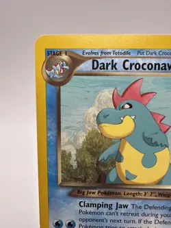 Dark Croconaw 32/105 Neo Destiny Unlimited Uncommon Regular Pokemon TCG LP - Image 2