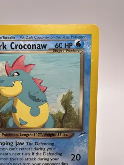Dark Croconaw 32/105 Neo Destiny Unlimited Uncommon Regular Pokemon TCG LP - Image 3