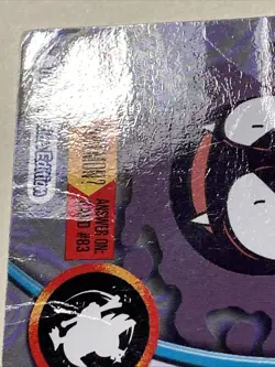 GASTLY #92 Pokemon Card TCG Topps TV Animation - Image 5