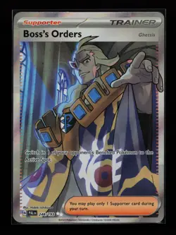 Boss's Orders 248/193 Ultra Rare SV02: Paldea Evolved Pokemon Card - Image 1