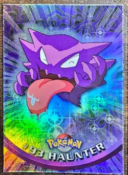 2000 Pokemon TV Animation Edition - Holo Foil card 93 Haunter - Image 1