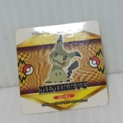 Mimikyu Ex Holo Rare Mini Pocket Monsters Nintendo Japan Pokemon Sticker - Image 3