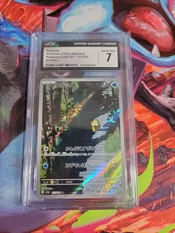 Pokemon SV2a 175/165 Psyduck Art Rare Card (Japanese) CGC 7 - Image 1