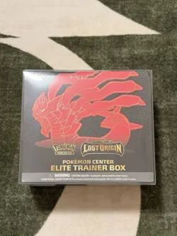 Pokemon TCG Sword & Shield Lost Origin Pokemon Center Exclusive ETB w Case - Image 1