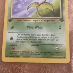 Bellsprout - 1st Edition - 49/64 Jungle - Pokemon TCG - 1999 - Image 4