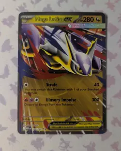 Mega Latias EX 100/132 - Mega Evolution - Pokemon Card - double rare - HOLO - Image 1
