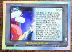 Topps Pokemon The Tower Of Terror EP22 2000 Holo Rainbow LP Card - Image 2