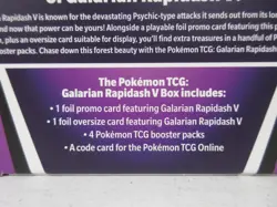 Pokemon Galarian Rapidash V Box BRAND NEW SEALED B1S4 820650808739 - Image 4