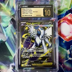 CGC 10 PRISTINE Mega Absol ex 161/132 Mega Evolution Ultra Rare Pokemon Card - Image 1