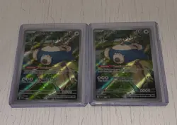 2 Snorlax SVP 051 Scarlet & Violet Black Star Promo Pokemon Card NM 151 ETB - Image 1