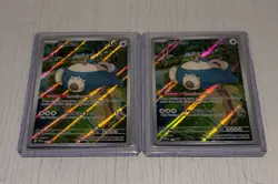2 Snorlax SVP 051 Scarlet & Violet Black Star Promo Pokemon Card NM 151 ETB - Image 3