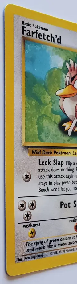 Pokemon - Base Set 1st Edition - Farfetch'd 27/102 - Image 2