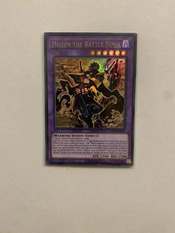 Yugioh Meizen the Battle Ninja DABL-EN040-Ultra Rare-1st Ed NM - Image 1