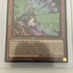 Yu-Gi-Oh! Radiant Typhoon Krosea Secret Rare DOOD-EN015 NM - Image 4