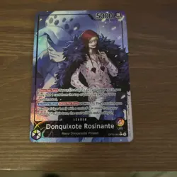 Donquixote Rosinante OP12-061 L Parallel Legacy of the Master One Piece Card - Image 2