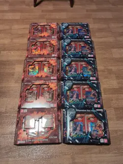 One Piece Card Game Illustration Box Vol. 5 & Vol. 6 - LOT OF 10 US Shipping - Image 1