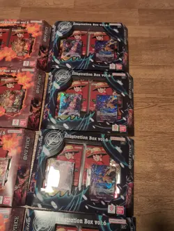 One Piece Card Game Illustration Box Vol. 5 & Vol. 6 - LOT OF 10 US Shipping - Image 3