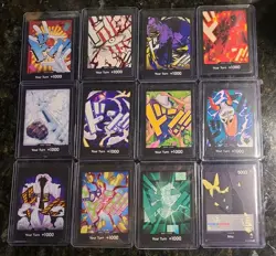 One Piece Tcg Card Lot of 12 Don Cards - Image 1