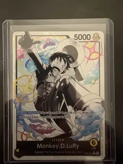 One Piece Monkey. D. Luffy ST29-001 (ALT ART) Leader Card Egghead English - Image 1