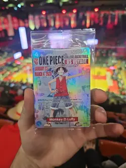 IN HAND One Piece Monkey.D.Luffy US College Promo P-055 Trading card New, Sealed - Image 1