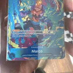 One Piece - Marco PRB02-008 (SR) Alt Art "The Best 2" Premium Booster English NM - Image 3