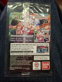 One Piece College Basketball US Voyage Luffy Card IN HAND - UNOPENED - Image 3